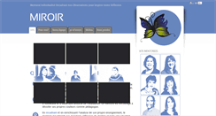 Desktop Screenshot of miroir.cegeptr.qc.ca