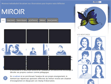 Tablet Screenshot of miroir.cegeptr.qc.ca